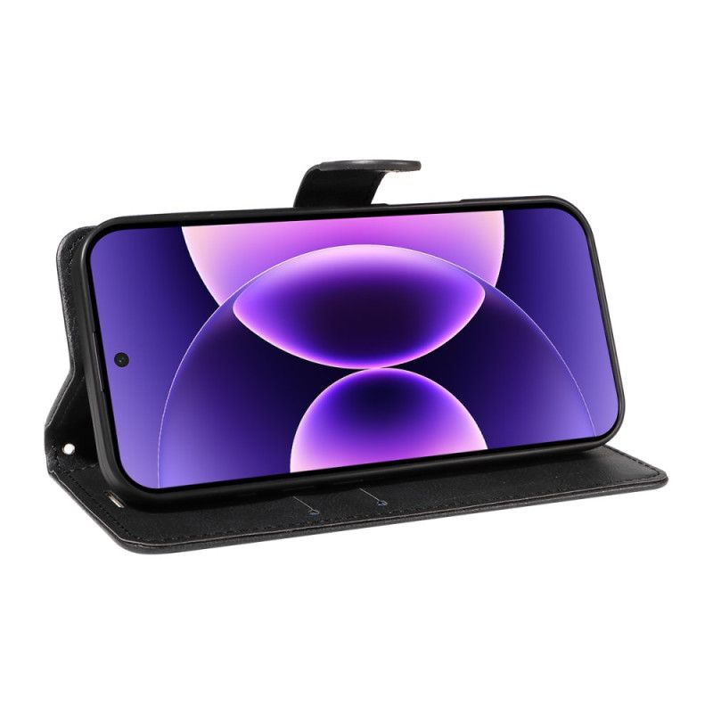 Skórzany Futerał Xiaomi 17 Pro Etui Na Telefon Gładki Efekt Skóry