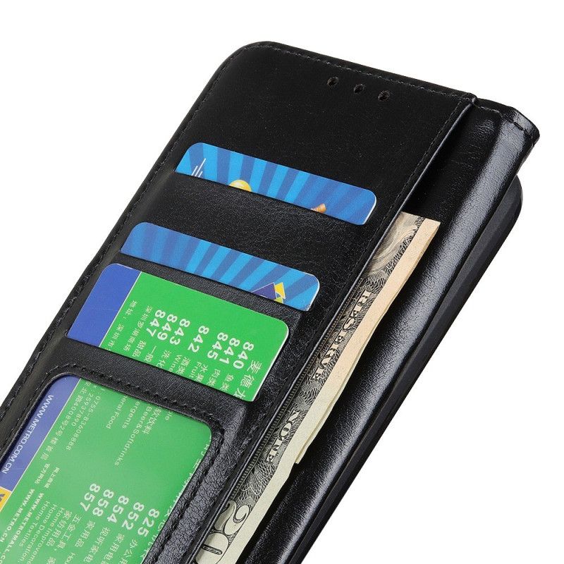 Skórzany Futerał Xiaomi 17 Pro Etui Na Telefon Lakierowana Skóra Ekologiczna