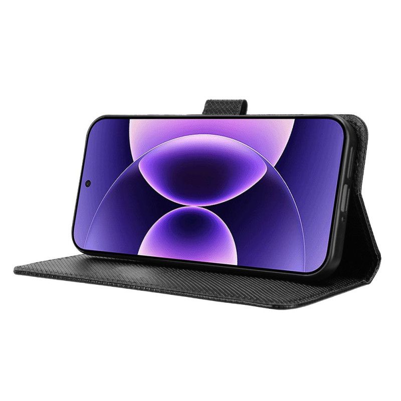 Skórzany Futerał Xiaomi 17 Pro Etui Na Telefon Teksturowana Skóra Syntetyczna