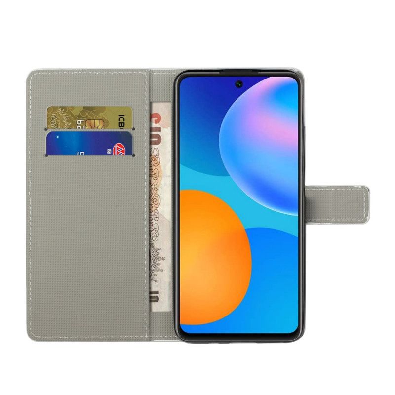 Etui Folio Xiaomi Redmi Note 10 Pro Flaga Amerykańska Etui Ochronne