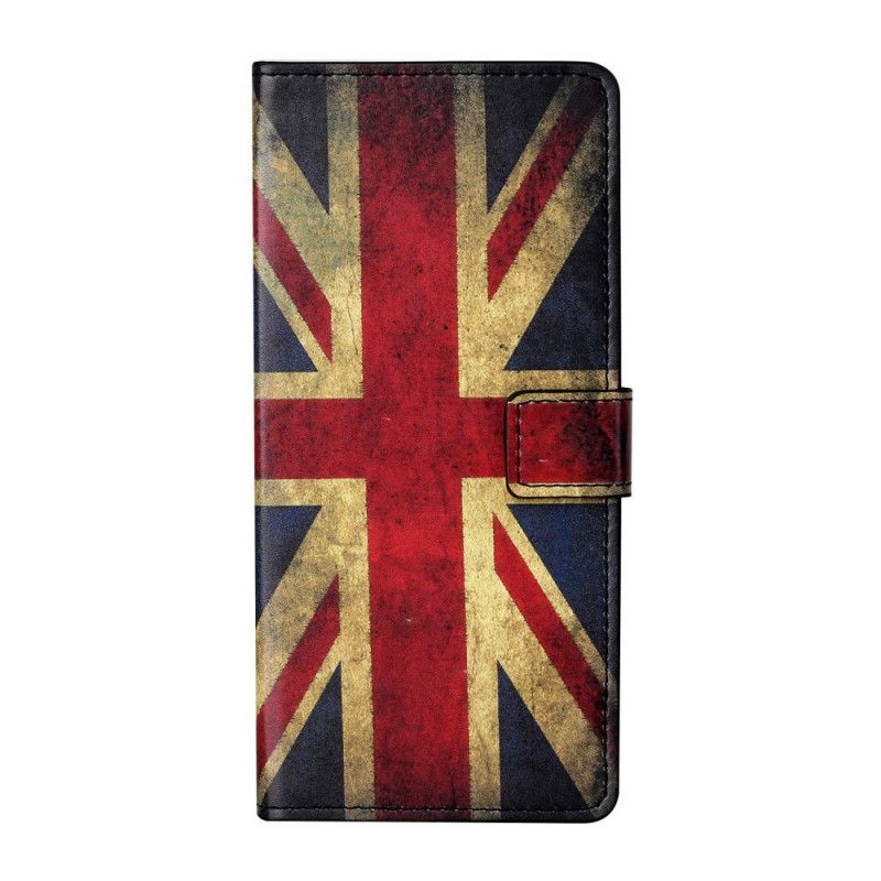 Etui Folio Xiaomi Redmi Note 10 Pro Flaga Anglii Etui Ochronne