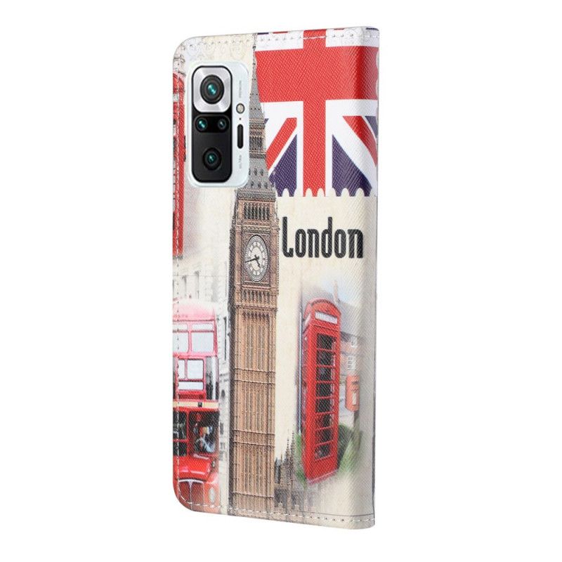 Etui Folio Xiaomi Redmi Note 10 Pro Londyńskie Życie