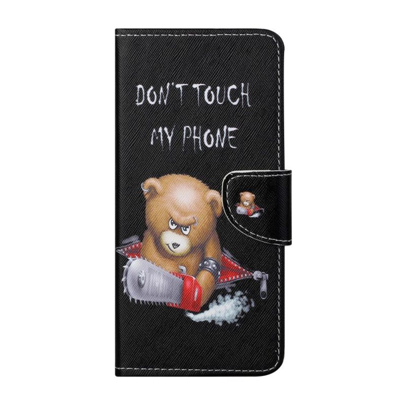 Etui Folio Xiaomi Redmi Note 10 Pro Niebezpieczny Niedźwiedź Etui Ochronne