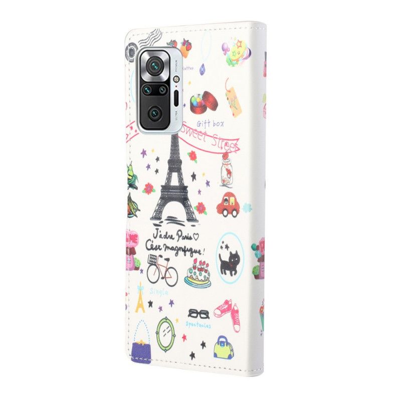 Pokrowce Xiaomi Redmi Note 10 Pro Kocham Paryż