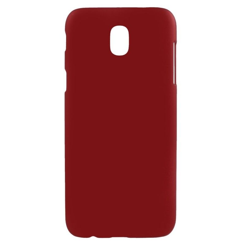 Etui Samsung Galaxy J5 2017 Czerwony Czarny Klasyczny Sztywny Etui Ochronne