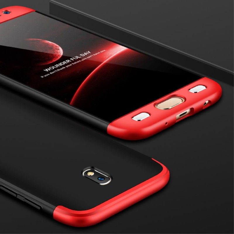 Etui Samsung Galaxy J5 2017 Czerwony Czarny Odłączany Gkk
