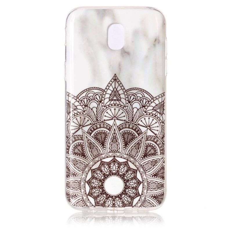 Etui Samsung Galaxy J5 2017 Marmurkowa Mandala