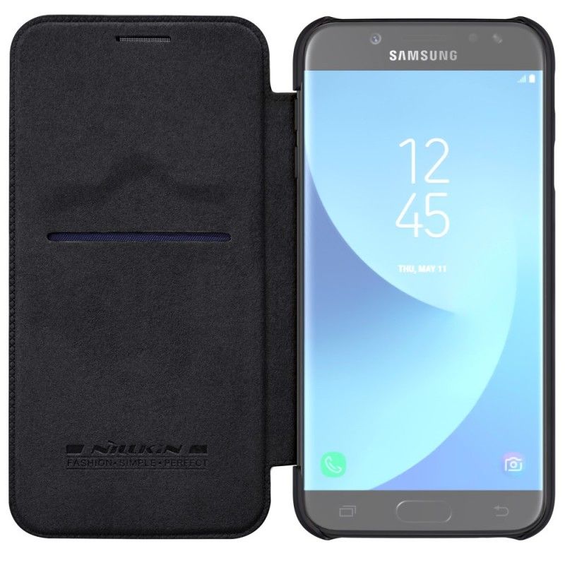 Flip Kotelot Samsung Galaxy J5 2017 Czarny Seria Nillkin Qin Etui Ochronne