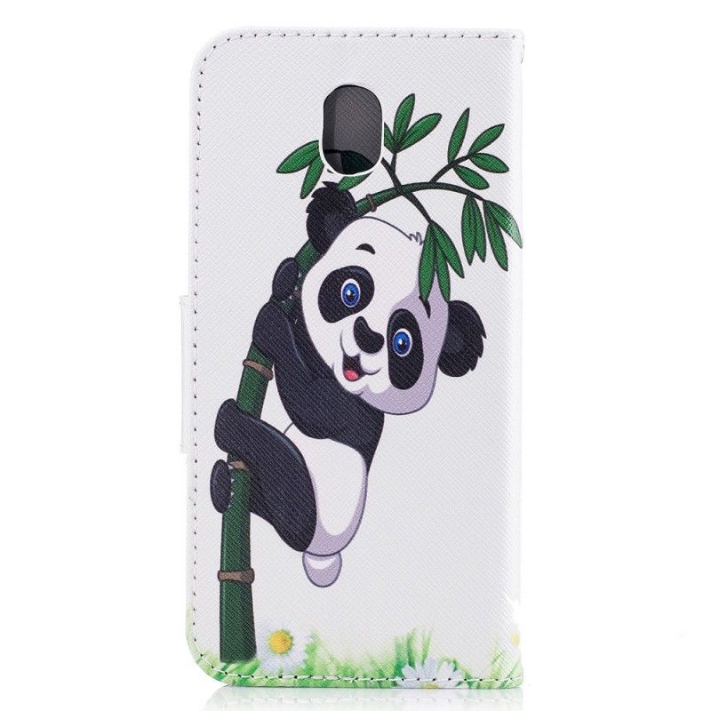 Pokrowce Samsung Galaxy J5 2017 Panda Na Bambusie