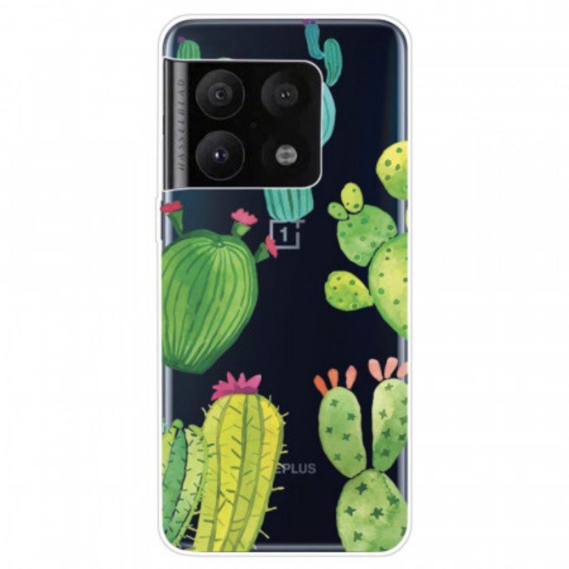 Etui do OnePlus 10 Pro 5G Akwarela Kaktusy