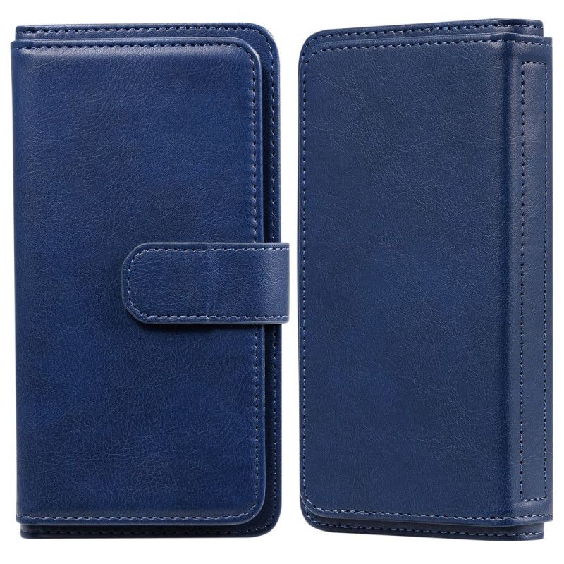 Etui Folio Do Xiaomi Mi 11i 5g / Poco F3 Wielofunkcyjny 10 Pakiet Kart