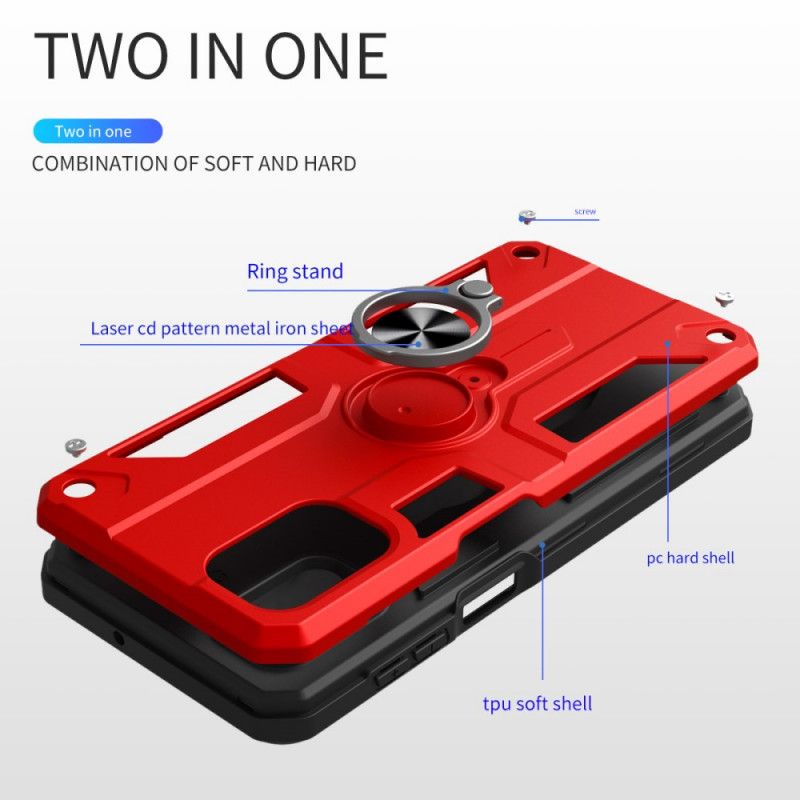 Etui Xiaomi Mi 11i 5g / Poco F3 Hybrydowy Z Pierścieniem Wsporczym