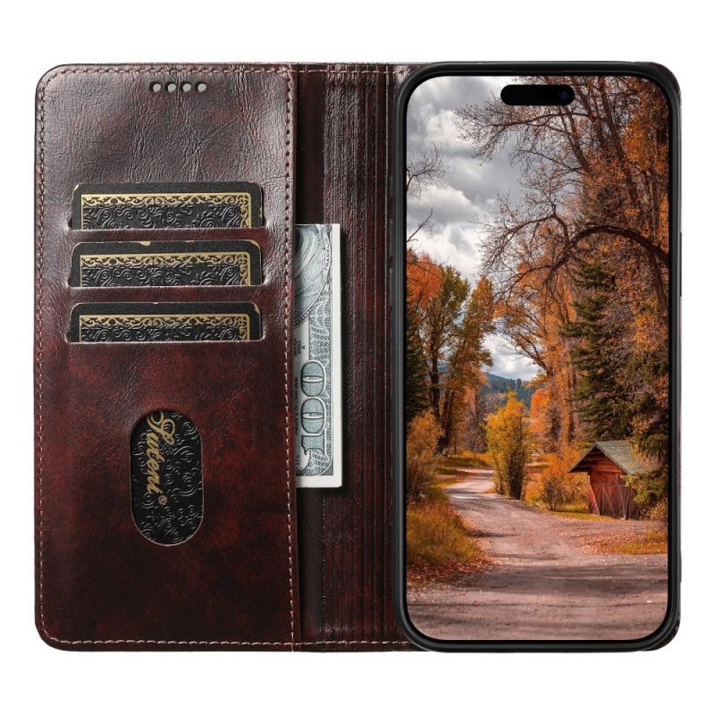 Etui Folio iPhone Air Vintage Suteni