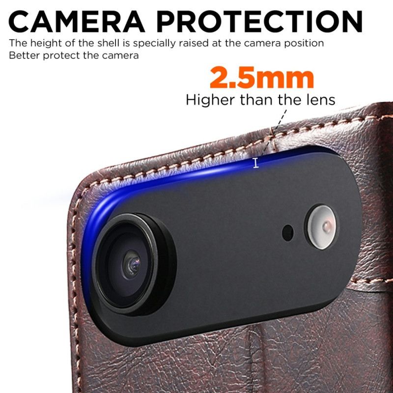 Etui Folio iPhone Air Vintage Suteni