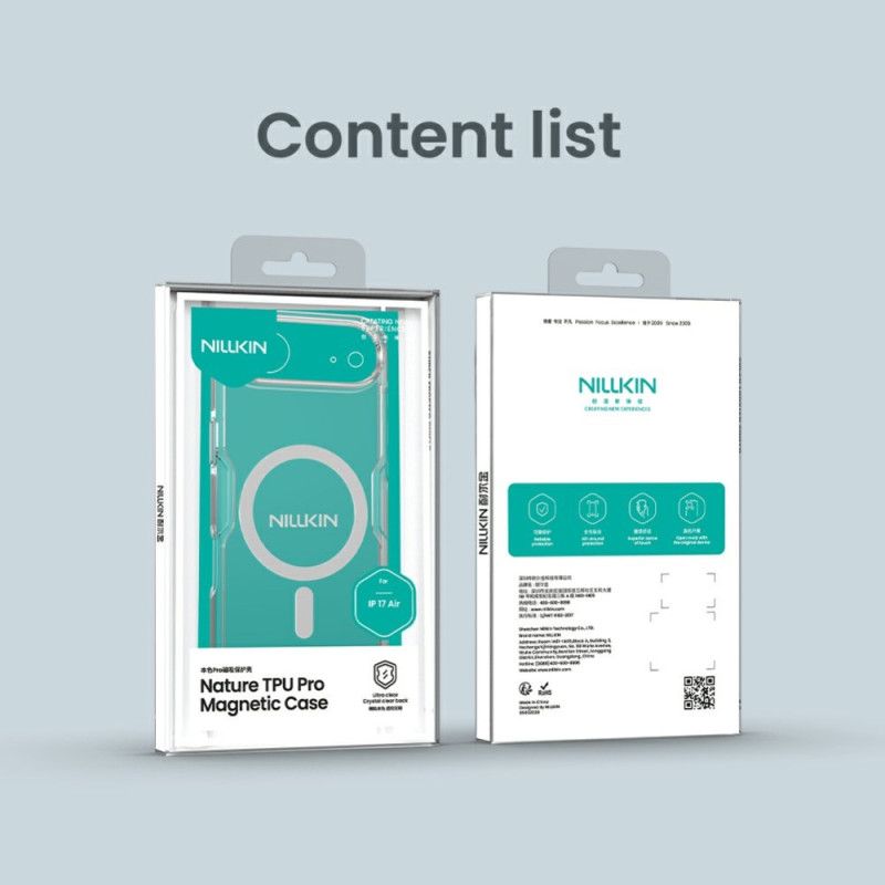 Etui iPhone Air Magsafe Kompatybilne Z Nature Pro Series Nillkin
