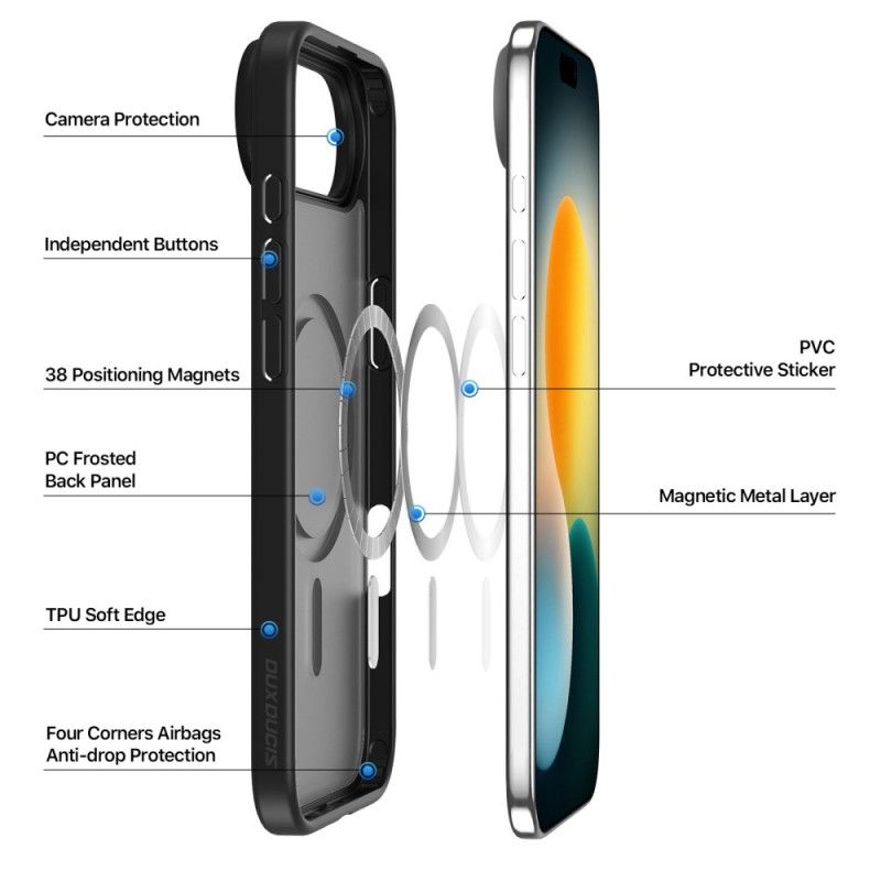 Etui iPhone Air Magsafe Z Serii Yind Dux Ducis