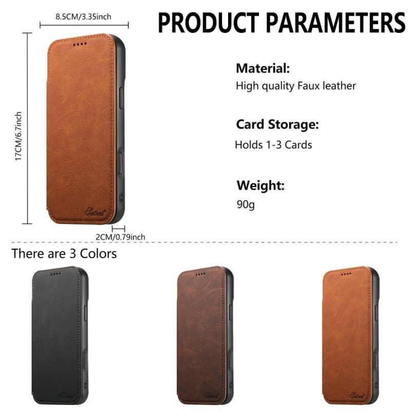 Flip Kotelot Do iPhone Air Ultracienkie Magsafe Suteni