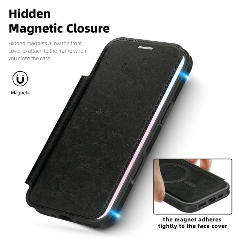 Flip Kotelot iPhone Air Etui Na Telefon Magsafe Kompatybilne Z Uchwytem Na Kartę Rfid