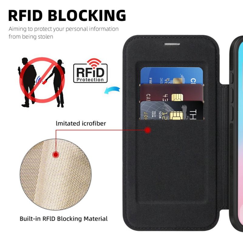 Flip Kotelot iPhone Air Etui Na Telefon Magsafe Kompatybilne Z Uchwytem Na Kartę Rfid