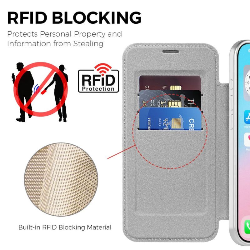 Flip Kotelot iPhone Air Etui Na Telefon Magsafe Kompatybilny Z Pikowaniem