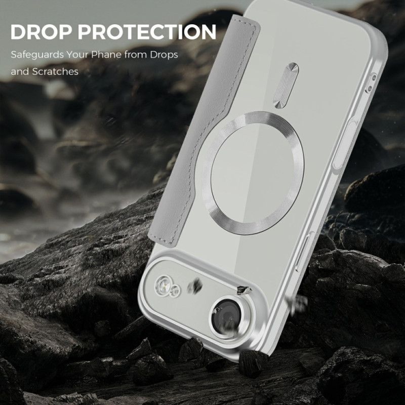 Flip Kotelot iPhone Air Etui Na Telefon Magsafe Kompatybilny Z Pikowaniem