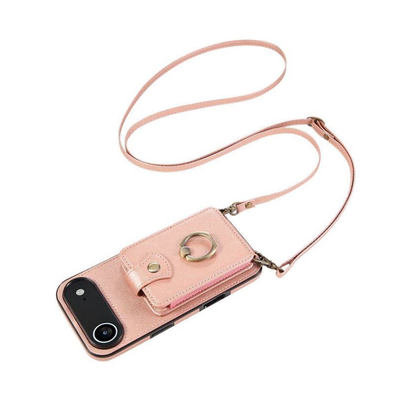 Futerały iPhone Air Etui Na Telefon Uchwyt Na Karty I Pasek Na Nadgarstek