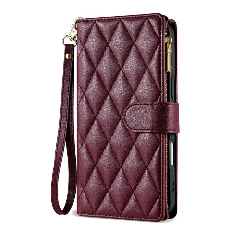 Pokrowce iPhone Air Pikowany Ze Smyczą I Paskiem Na Ramię