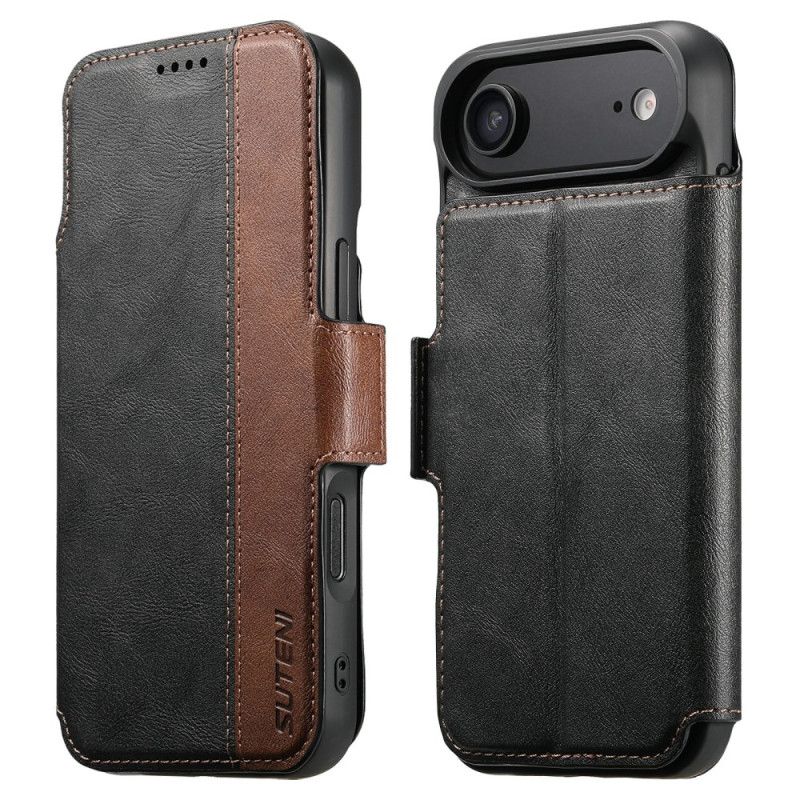 Skórzany Futerał iPhone Air Etui Na Telefon Magsafe Odłączane Etui 2 W 1 Suteni