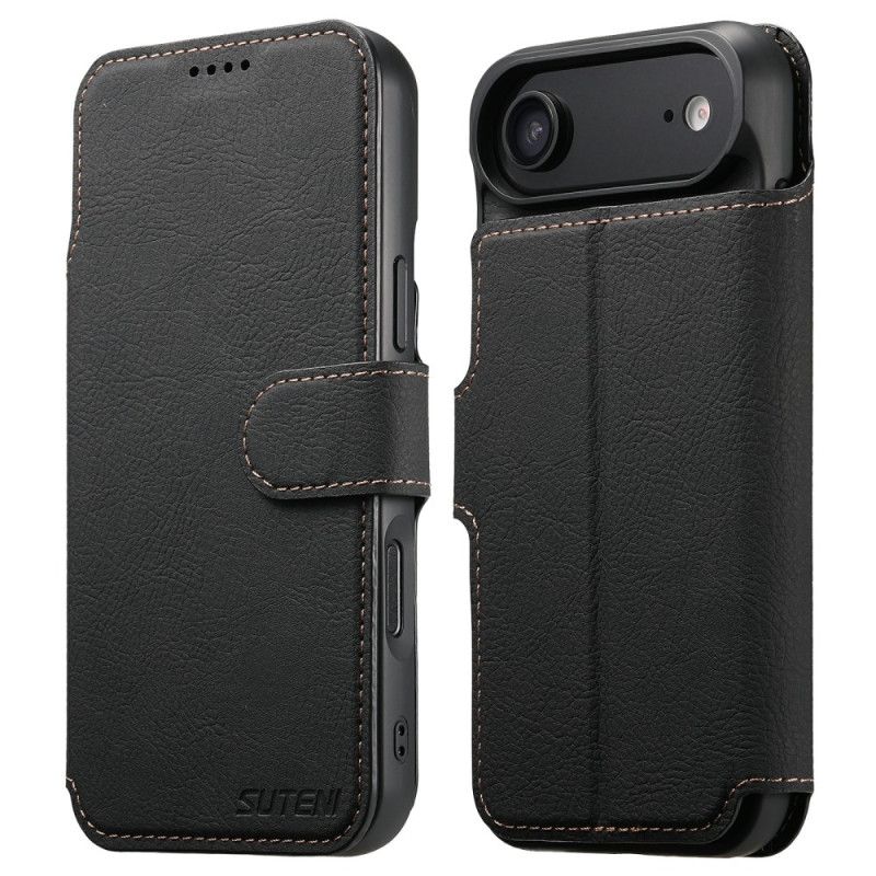 Skórzany Futerał iPhone Air Etui Na Telefon Odłączany Futerał Magsafe Suteni