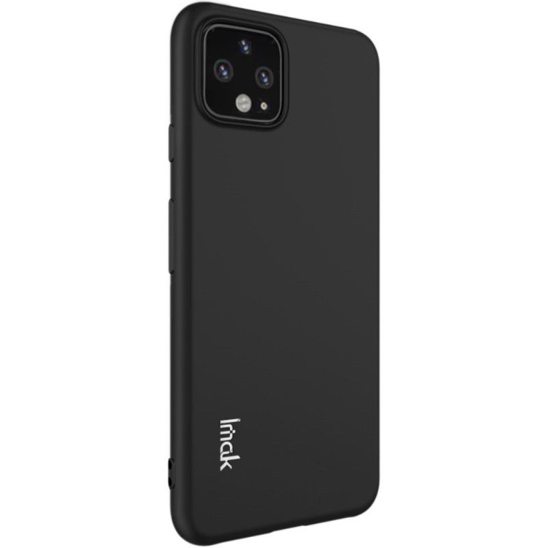 Etui Google Pixel 4 XL Granatowy Czarny Pierścień