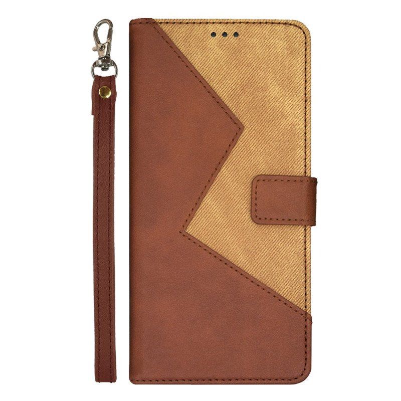 Etui Folio do Xiaomi 13 Lite Dwukolorowy Idewei