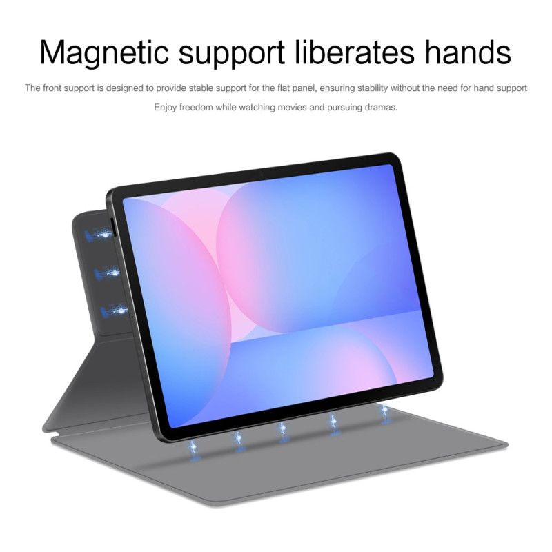 Case Samsung Galaxy Tab S10 Fe Etui Na Telefon Magnetyczna Podstawka I Funkcja Automatycznego Uśpienia/wybudzenia