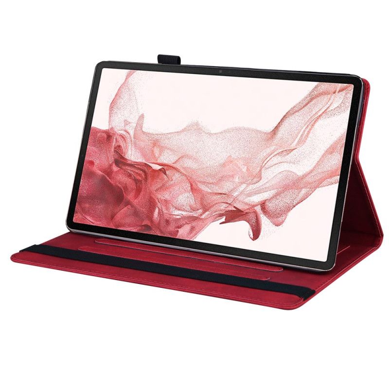 Case Samsung Galaxy Tab S10 Fe Etui Na Telefon Uchwyt Na Rysik I Przednia Kieszeń