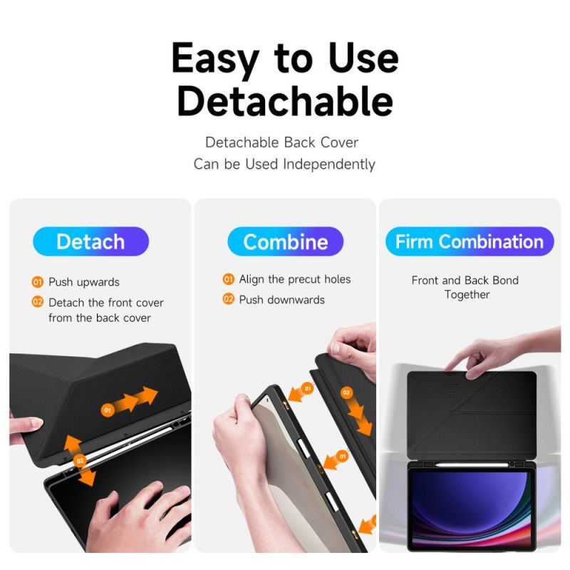 Etui Do Samsung Galaxy Tab S10 Fe Magiczny Z Serii Dux Ducis