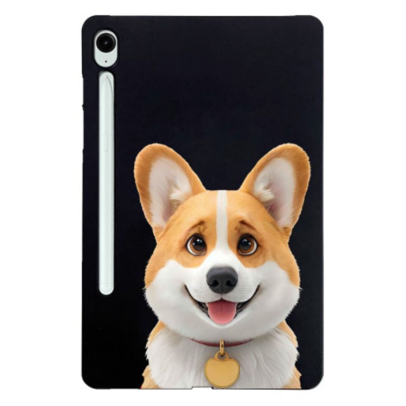 Etui Do Samsung Galaxy Tab S10 Fe Wzór Corgi