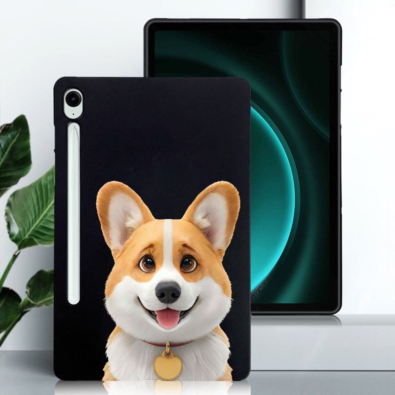 Etui Do Samsung Galaxy Tab S10 Fe Wzór Corgi