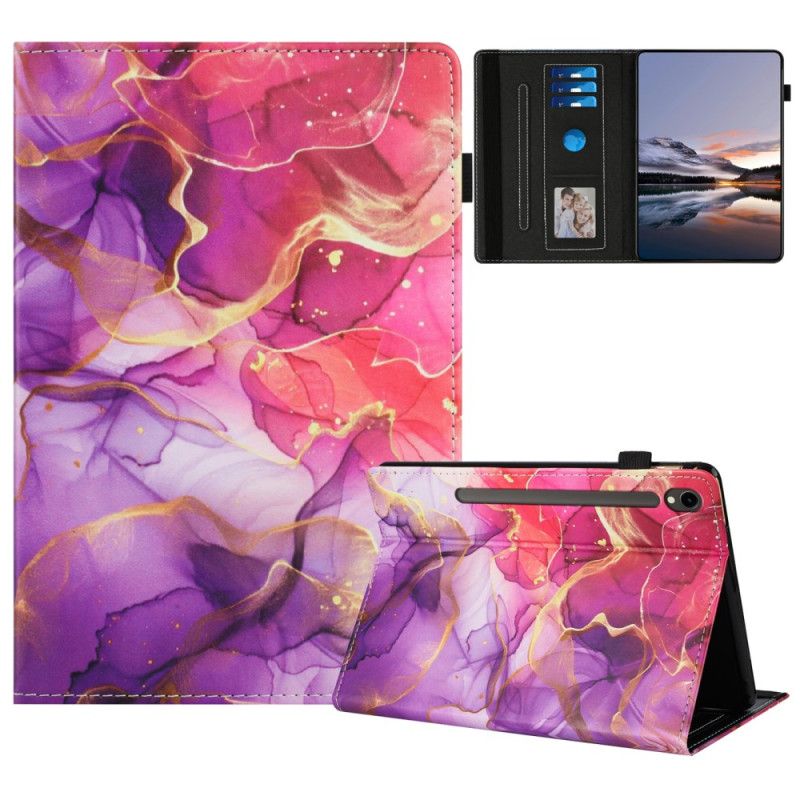 Etui Samsung Galaxy Tab S10 Fe Etui Na Telefon Marmurowy Duch
