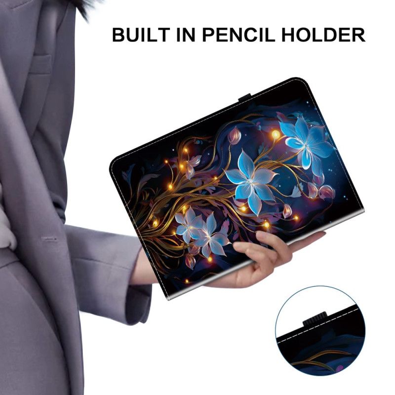 Etui Samsung Galaxy Tab S10 Fe Etui Na Telefon Wzór Kwiatowy