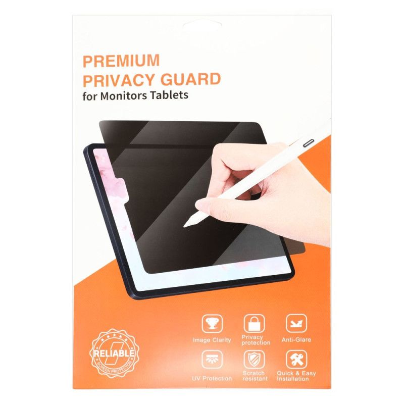 Ochraniacz Ekranu Ze Szkła Hartowanego Anty-szpiegowskiego Do Samsung Galaxy Tab S10 Lite / S10 Fe / S9 / S9 Fe / S8 / S7