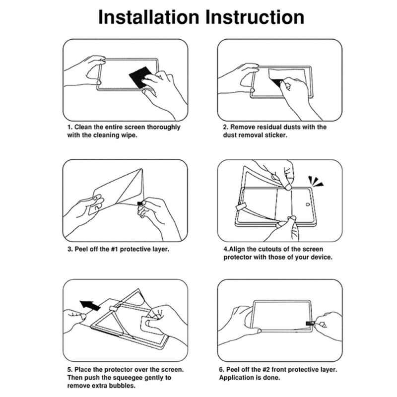 Ochraniacz Ekranu Ze Szkła Hartowanego Anty-szpiegowskiego Do Samsung Galaxy Tab S10 Lite / S10 Fe / S9 / S9 Fe / S8 / S7