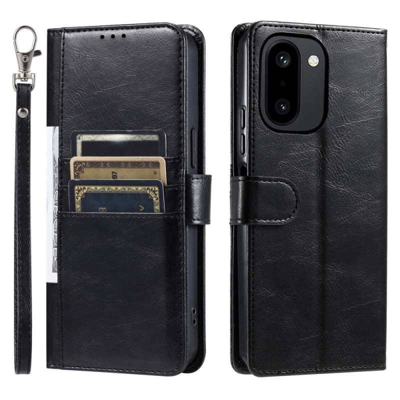 Etui Folio Do Oneplus 15r 6 Przegródek Na Karty I Smycz