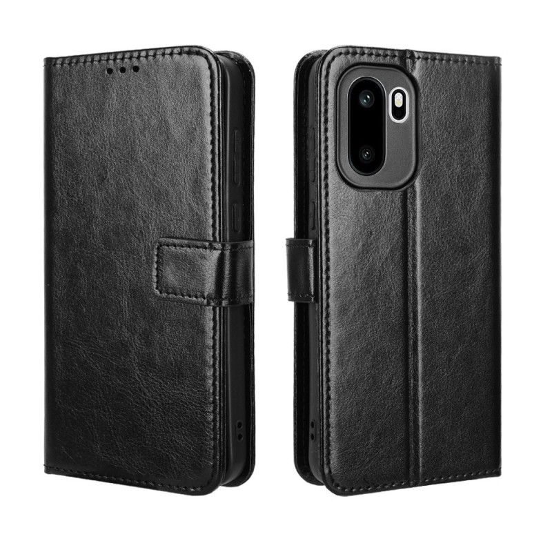 Etui Folio Oneplus 15r Błyszcząca Skóra Ekologiczna