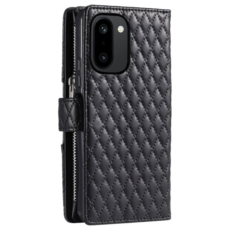 Etui Folio Oneplus 15r Pikowany Portfel Z Cekinami