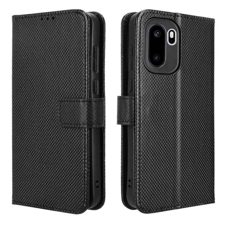 Etui Folio Oneplus 15r Tekstura Diamentowa Etui Ochronne