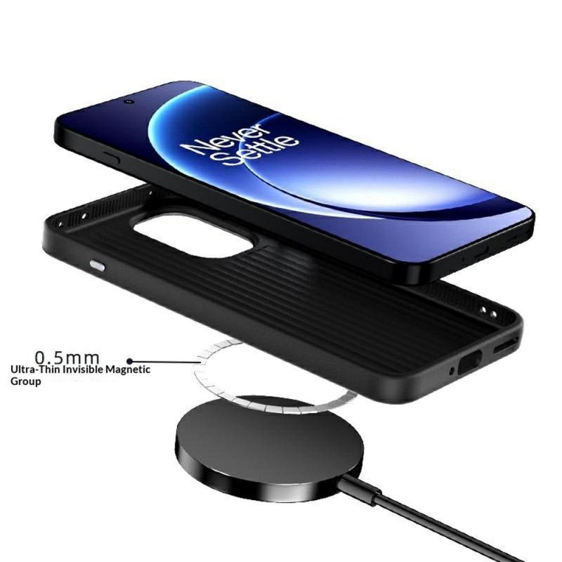 Etui Oneplus 15r Abeel Mikrotłoczony Portfel Magnetyczny Etui Ochronne