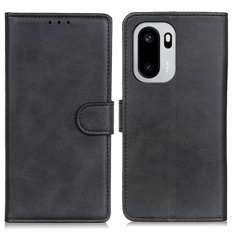 Skórzany Futerał Oneplus 15r Etui Na Telefon Matowa Skóra Ekologiczna