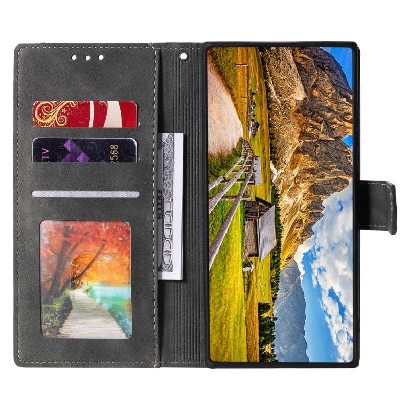 Skórzany Futerał Oneplus 15r Etui Na Telefon Portfel Z Paskiem W Stylu Retro