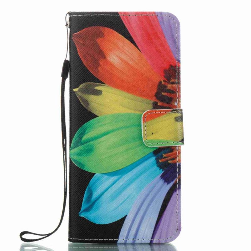 Etui Folio Samsung Galaxy S8 Intensywny Kwiat Akwareli Etui Ochronne