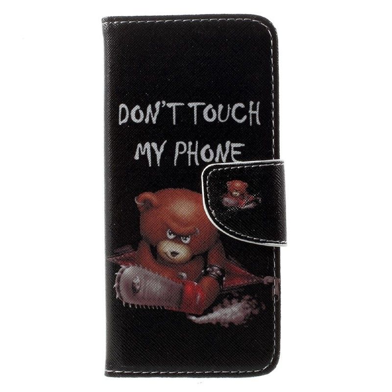 Etui Folio Samsung Galaxy S8 Niebezpieczny Niedźwiedź