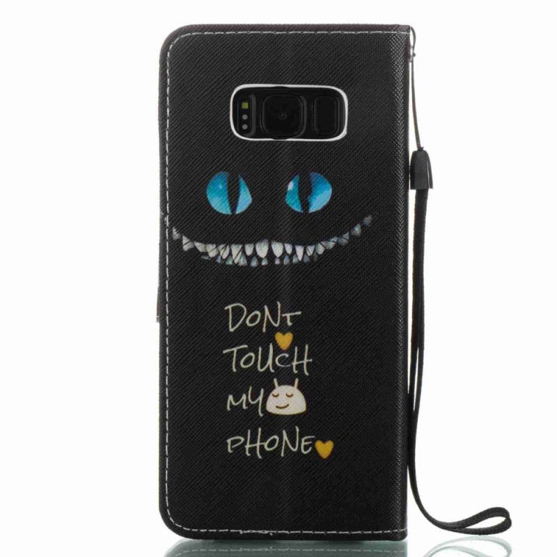 Etui Folio Samsung Galaxy S8 Złośliwy Kot Etui Ochronne